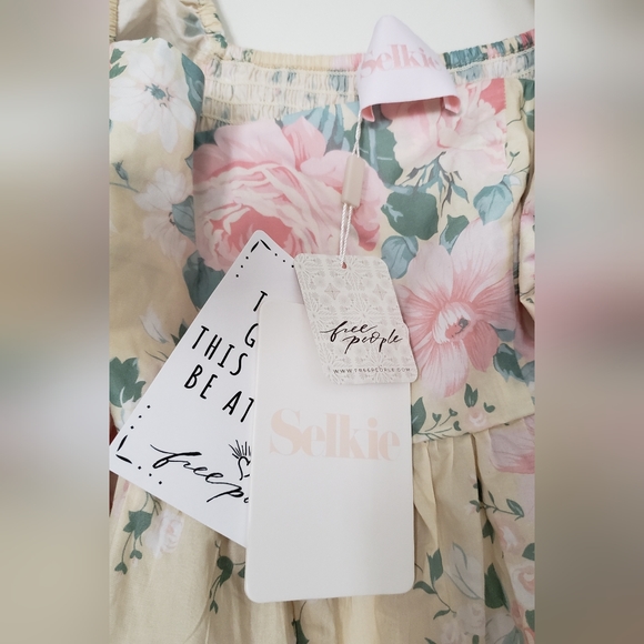 SOLD Selkie Fantasy Yellow Floral Jumpsuit - Picture 3 of 6